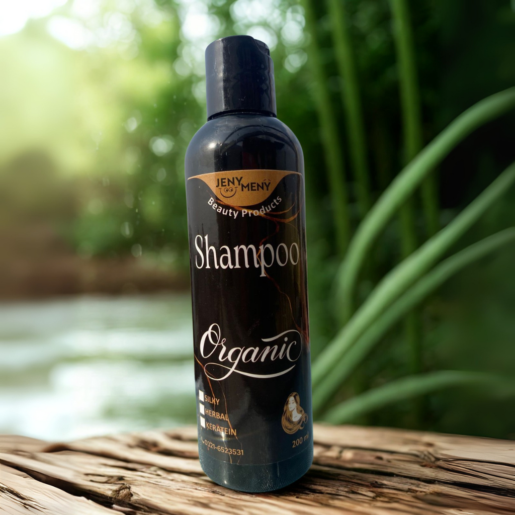 Organic Shampoo 200ml Pure, Herbal, Silky Hair Care