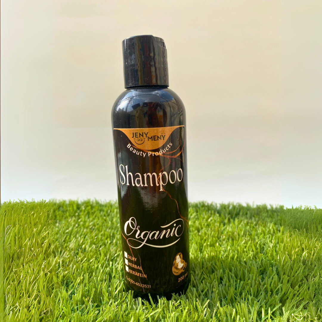 Organic Shampoo 200ml Pure, Herbal, Silky Hair Care