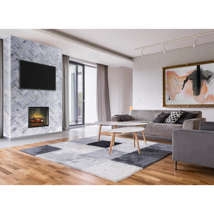 Dimplex Revillusion® 24-Inch Built-In Electric Fireplace - Weathered Concrete
