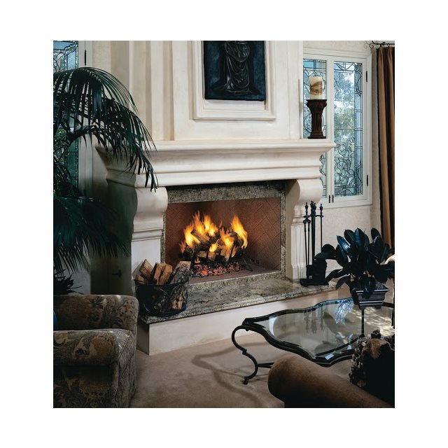 Superior Fireplaces 42" Paneled Wood-Burning Fireplace - WRT4542